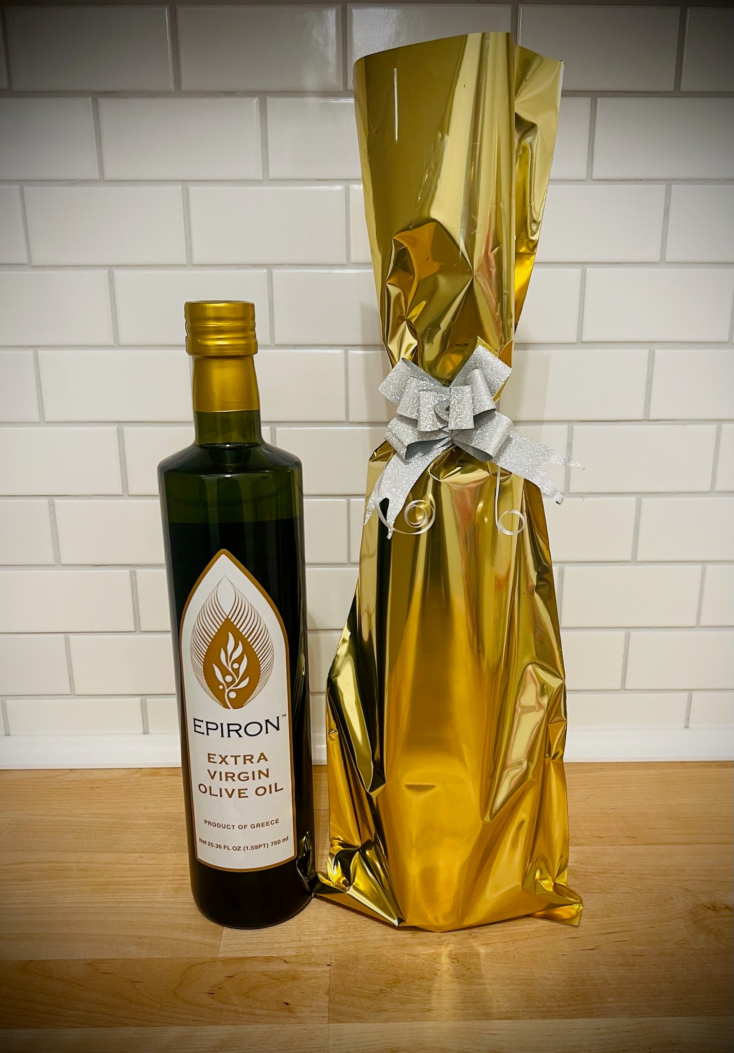 Epiron 750ml (25.4 fl oz) Extra Virgin Olive Oil (glass bottle)
