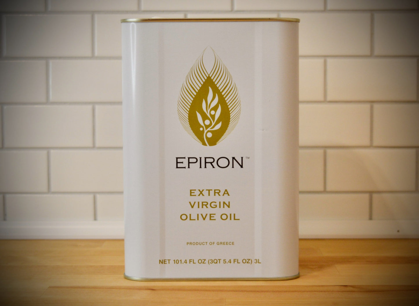 Epiron 3L (101.4 fl oz) Extra Virgin Olive Oil (tin)